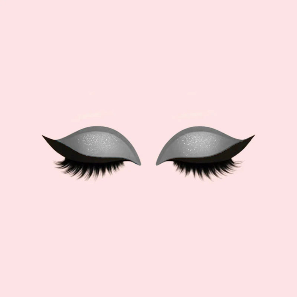 3-in-1 Make-up-Sticker Augen Lidschatten Eyeliner Design 8
