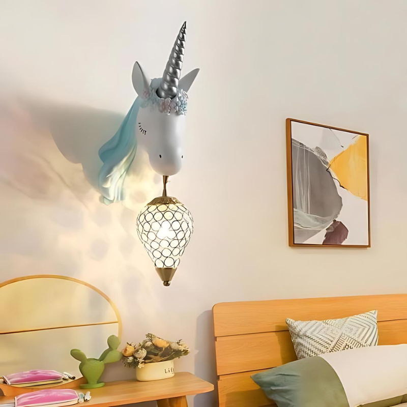 UnicornLight | Wandleuchte aus hochwertigem Harz für ein beruhigendes Ambiente