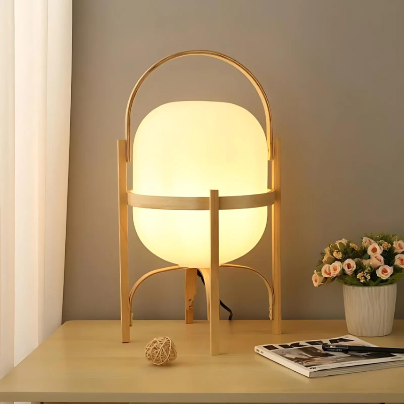 BasketLamp | Elegante Tischlampe im skandinavischen Design