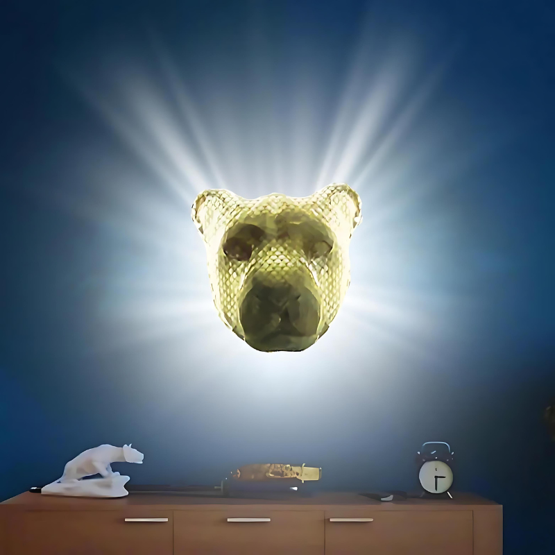 GleamArt | 3D LED-Wandlampe für faszinierende Lichtillusionen und stilvolles Ambiente