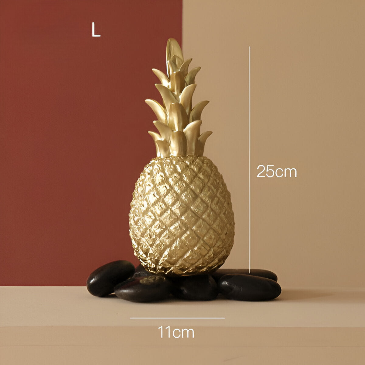 PineArt | Nordische Ananas Fruchtdekoration