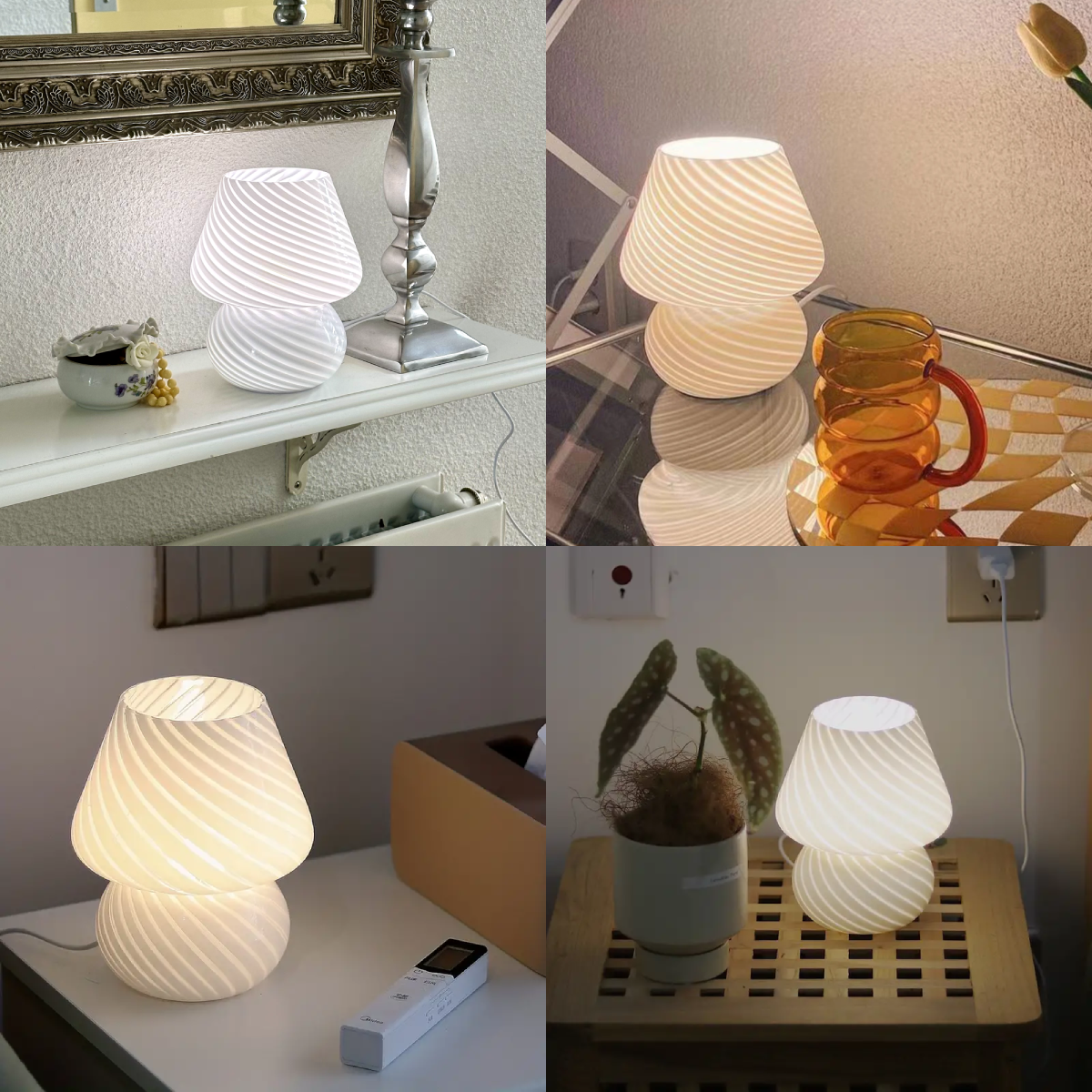 WhiteLight | Elegante Tischlampe für stilvolle Akzente