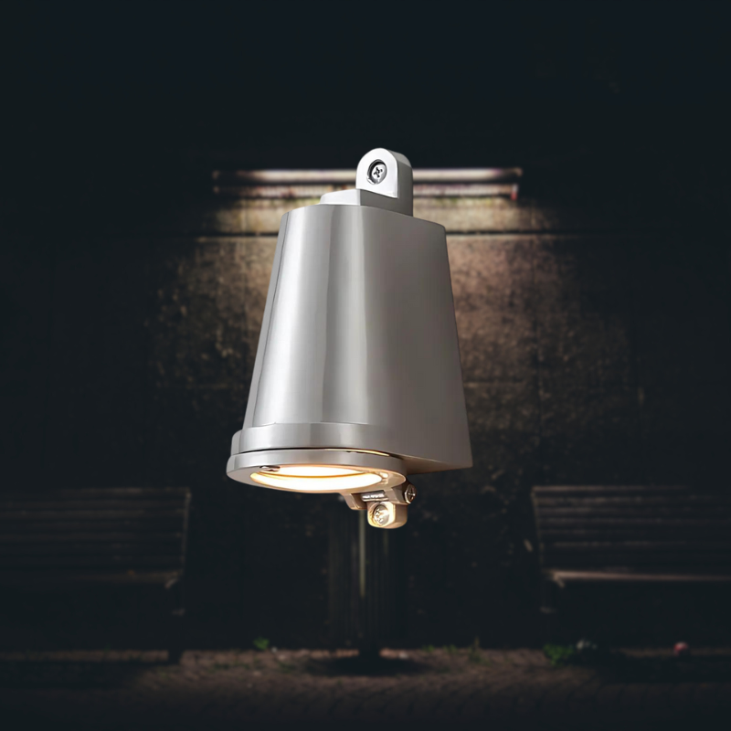 SolGlow | Elegante Aluminium Wandlampe für den Außenbereich
