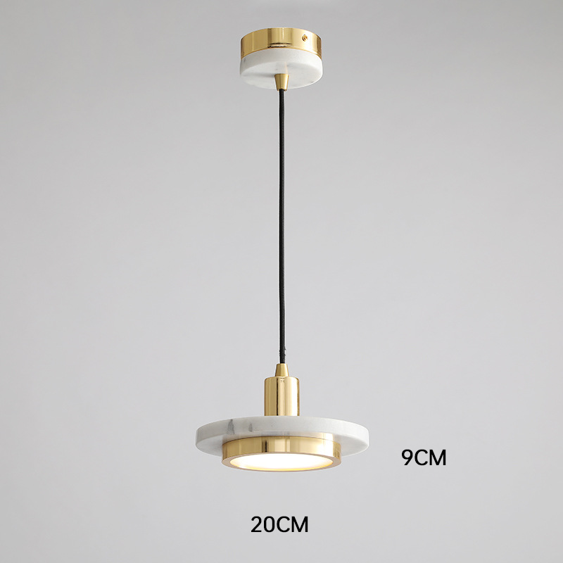 MarbleElegance | Moderne minimalistische Marmor-Pendelleuchte