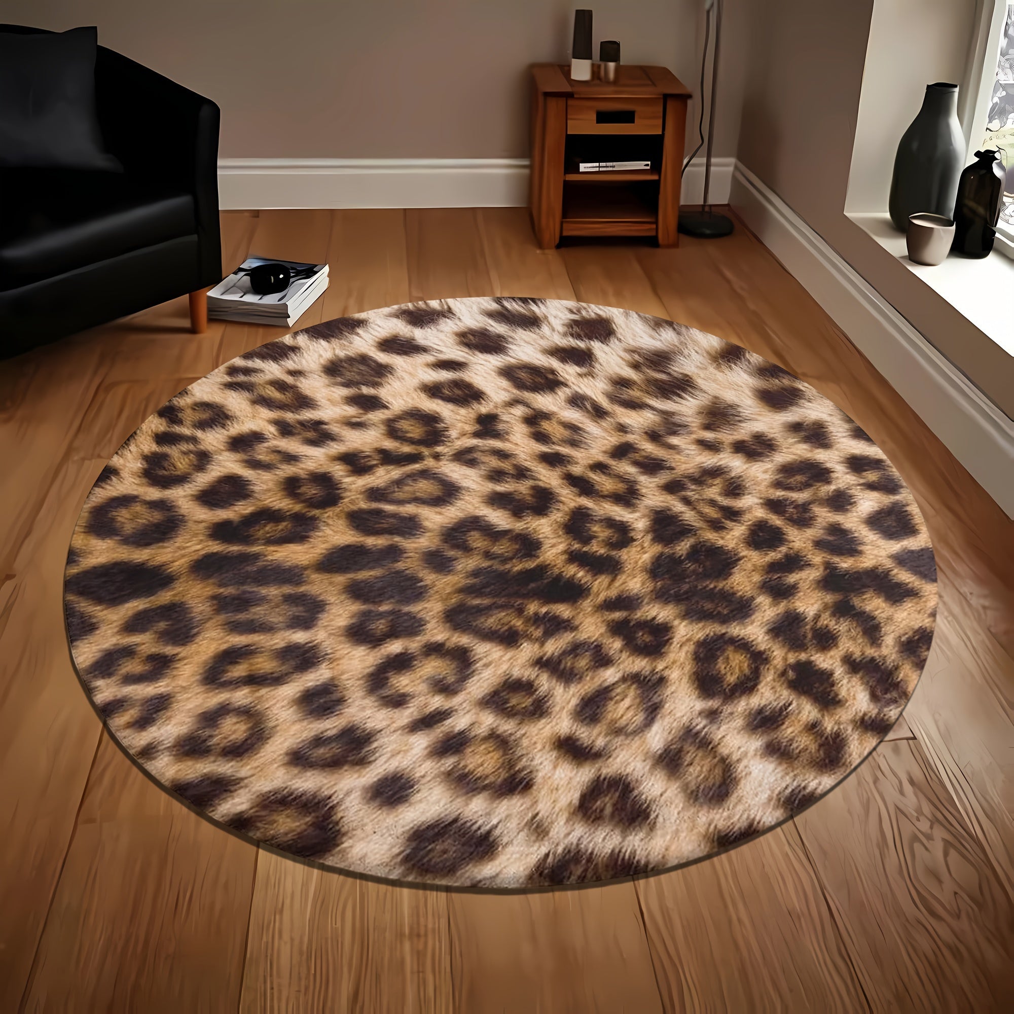 Leopardy | Leopardenflanell-Teppich