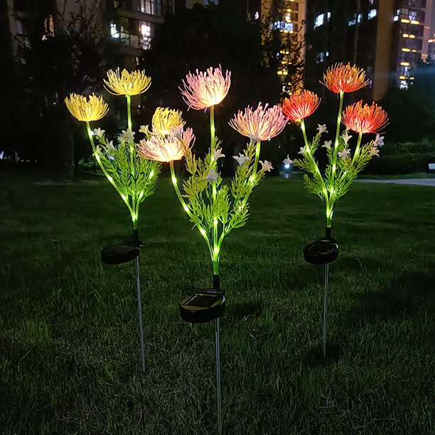 BlumiGlow | Blumenmotive Magische LED-Außenleuchte