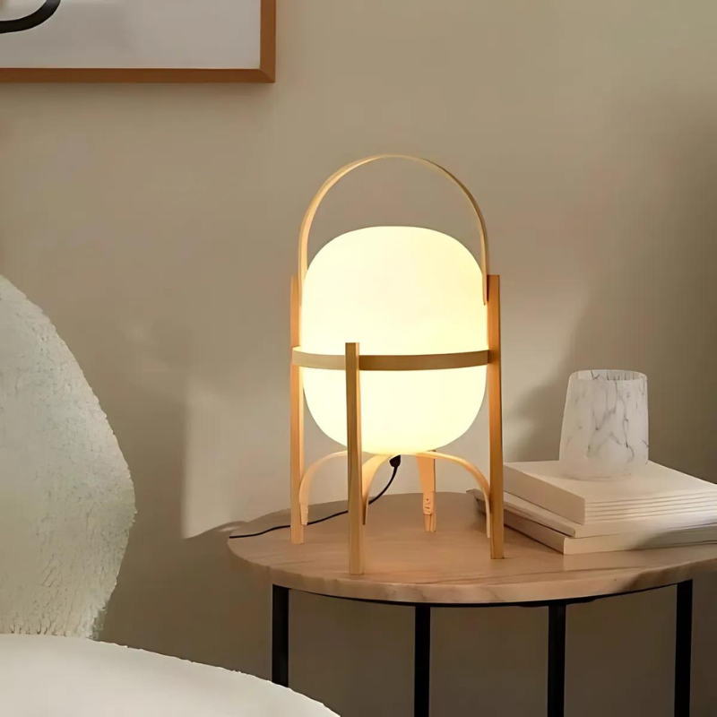 BasketLamp | Elegante Tischlampe im skandinavischen Design