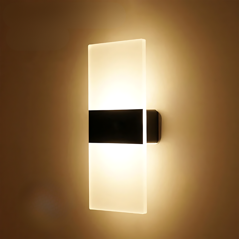 NovaLight | Touch-Sensor LED-Wandlampe mit USB-Aufladung