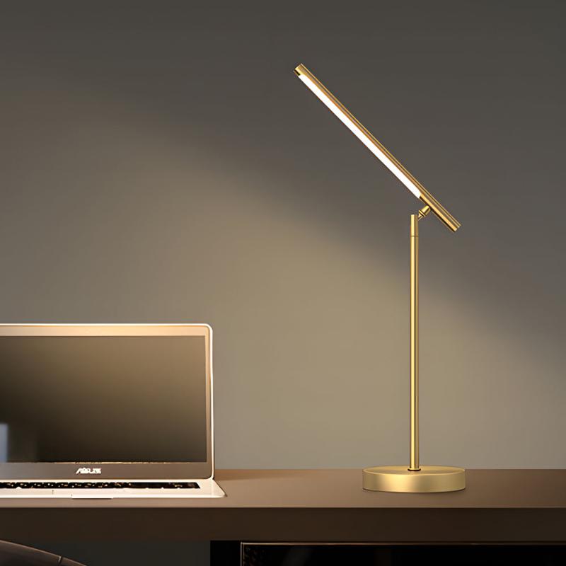 LinearGlow | Elegante LED-Schreibtischlampe mit verstellbarem Licht
