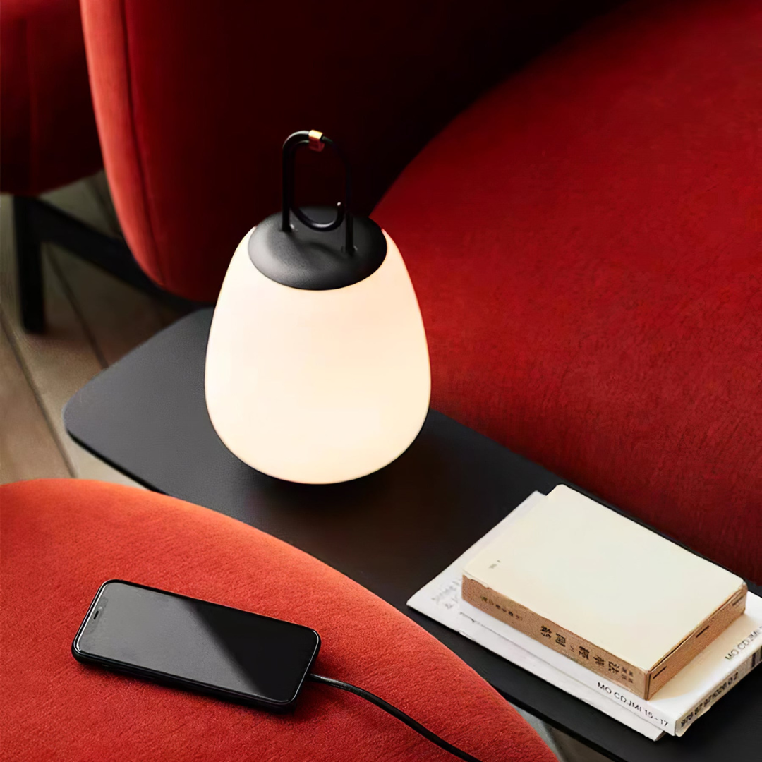 PortaLight | Tragbare Tischlampe mit Akku für drinnen und draußen