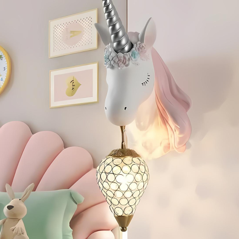 UnicornLight | Wandleuchte aus hochwertigem Harz für ein beruhigendes Ambiente