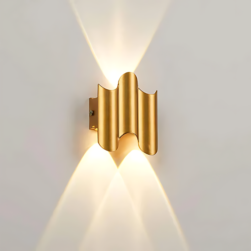 NatureGlow | Moderne LED Wandlampe für Innen- und Außenbereich
