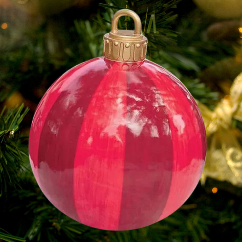 FestiveSphere | Riesige PVC-Weihnachtskugel