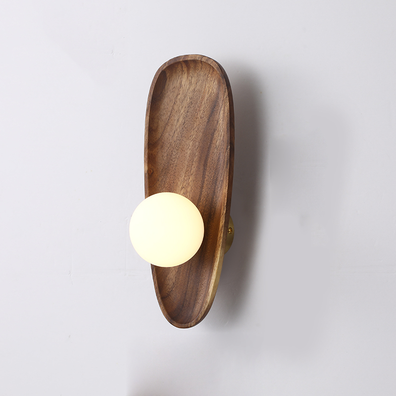 NatureWood | Elegante Wandleuchte aus natürlichem Holz für ein gemütliches Ambiente