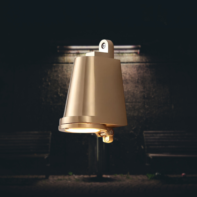 SolGlow | Elegante Aluminium Wandlampe für den Außenbereich