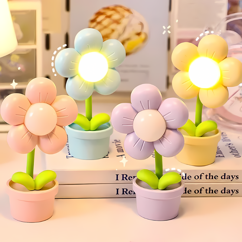 FloowieLight | Kleine LED Blumentischlampe für eine gemütliche Atmosphäre