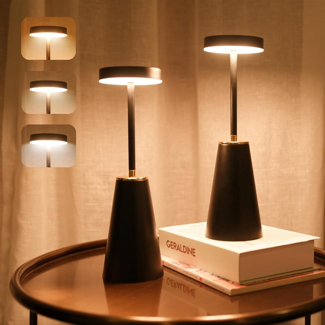 ModernLight - Kabellose Designer-Tischlampe für Stilvolles Ambiente