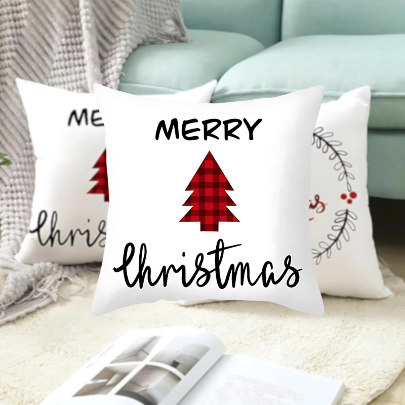 MerryCushion | Weihnachts-Kissenbezug mit festlichem Design