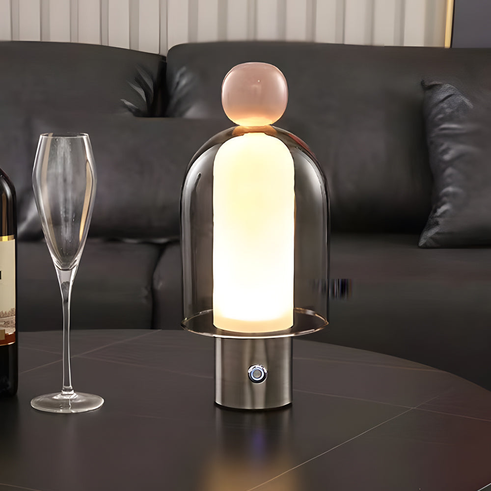 HumanLamp | Wiederaufladbare stilvolle Tischleuchte mit Dimmerfunktion