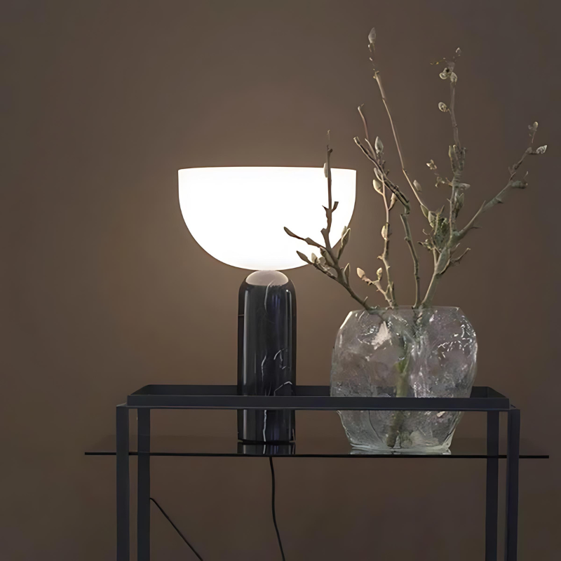 MarmoLux | Elegante Marmor Tischlampe für stilvolle Akzente