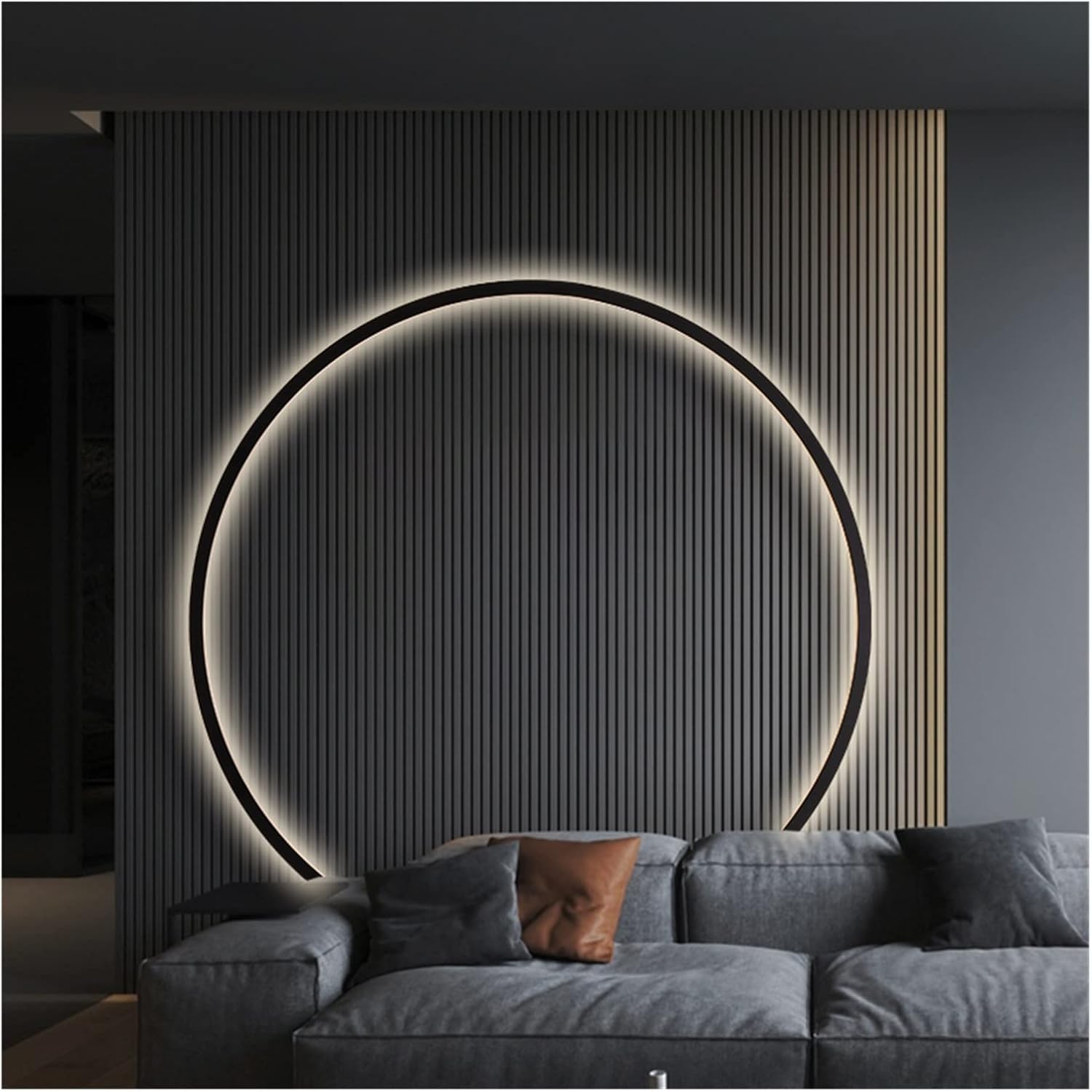 CelestialRing - Minimalistische LED Wandleuchte