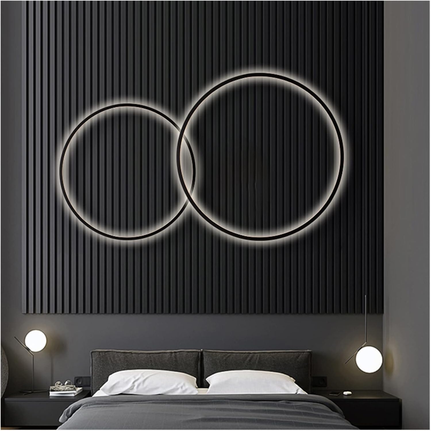 CelestialRing - Minimalistische LED Wandleuchte