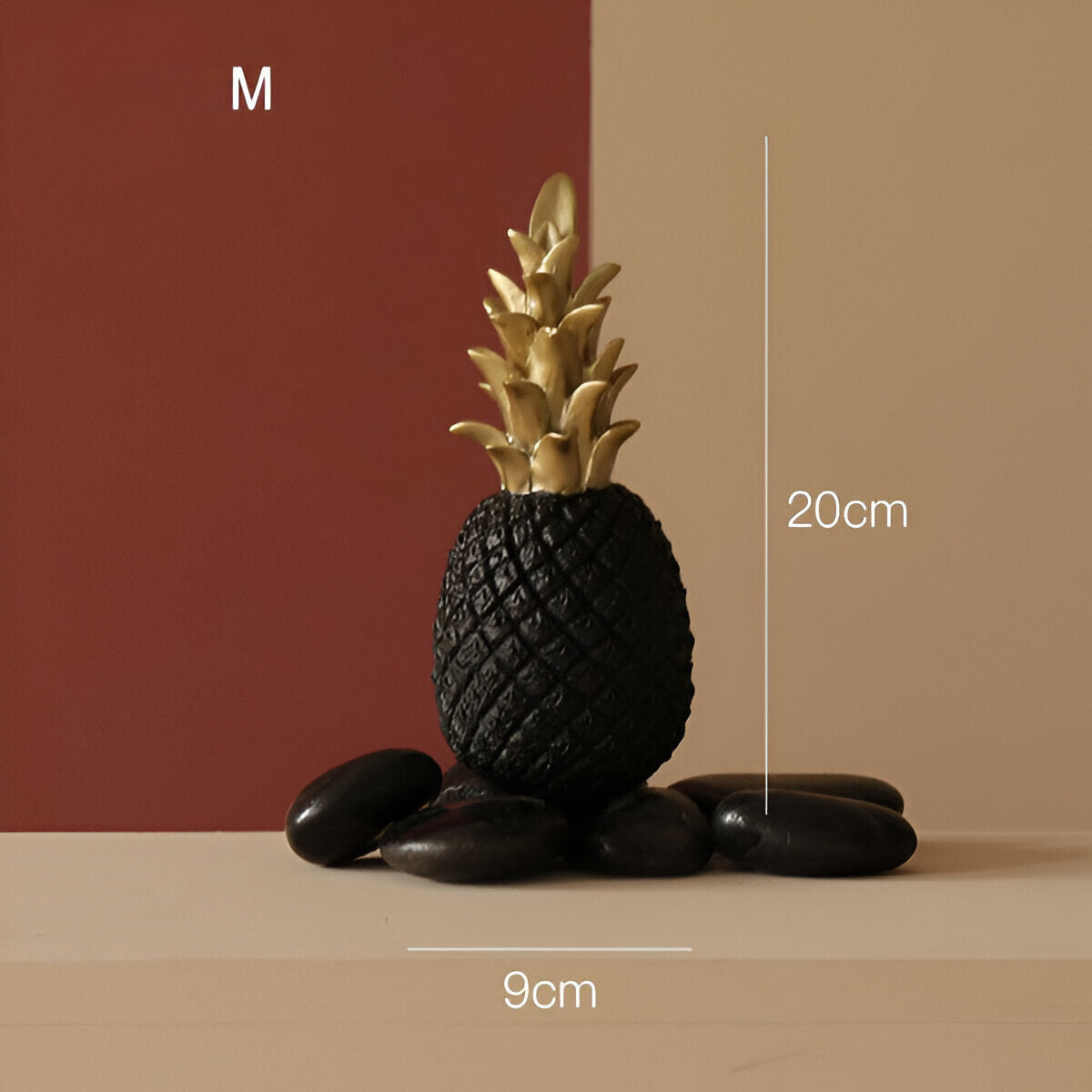 PineArt | Nordische Ananas Fruchtdekoration