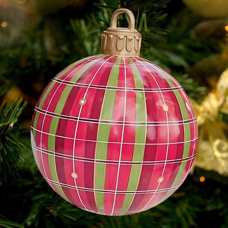 FestiveSphere | Riesige PVC-Weihnachtskugel