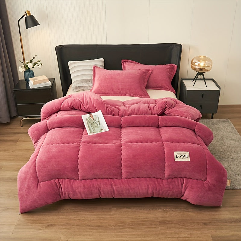 DreamLux | Kuscheliges Premium-Bettwäscheset mit Samtoptik