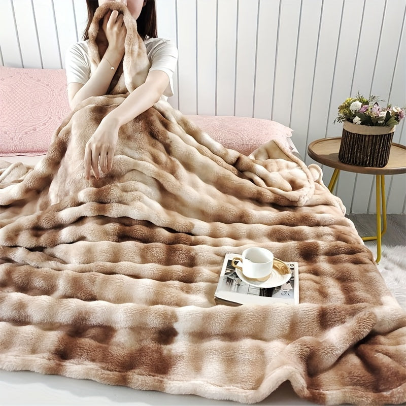 MilkSoft | Luxuriöse Kuscheldecke mit warmer Plüschtextur