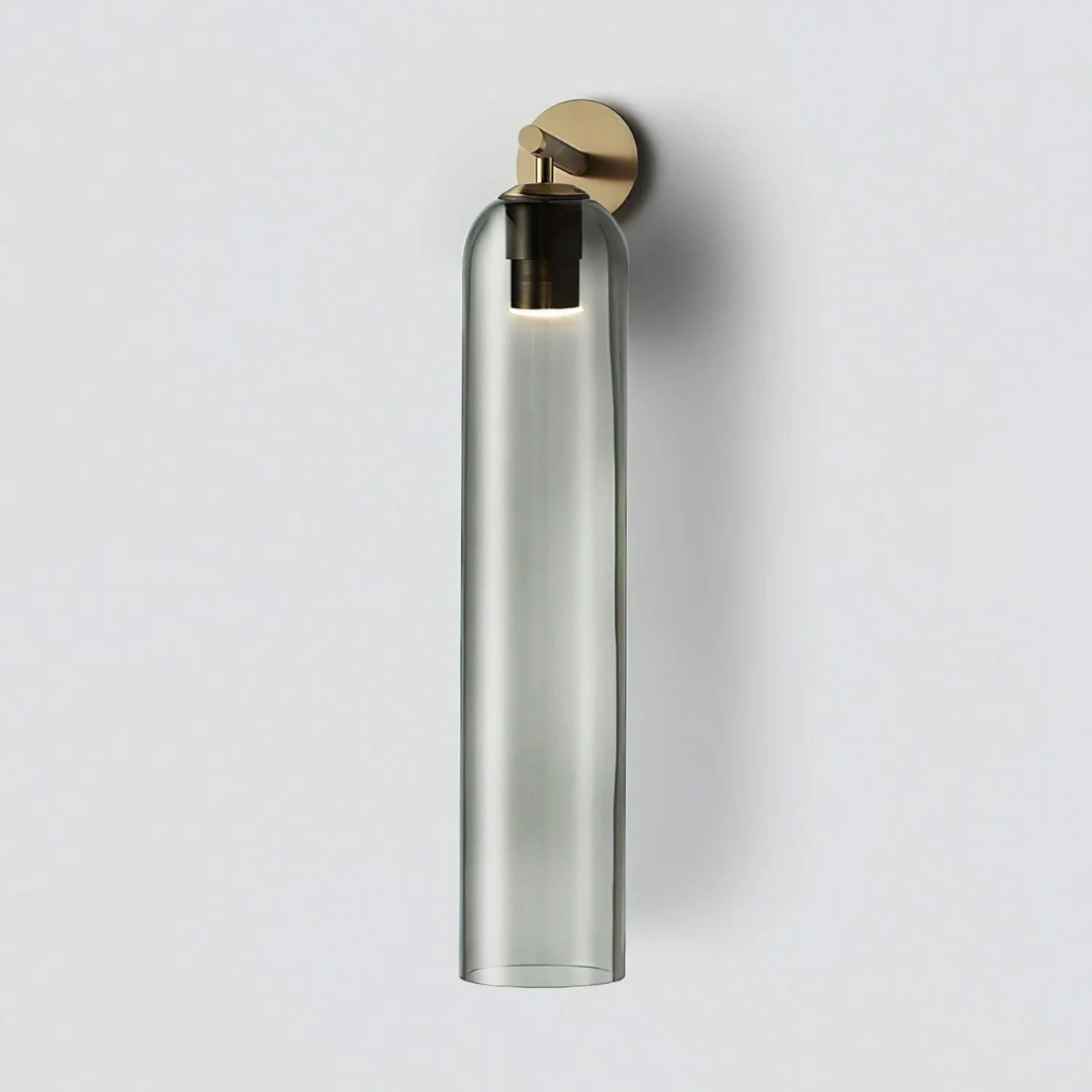 TubeRadiance | Elegante Glaswandlampe für stilvolles Ambiente