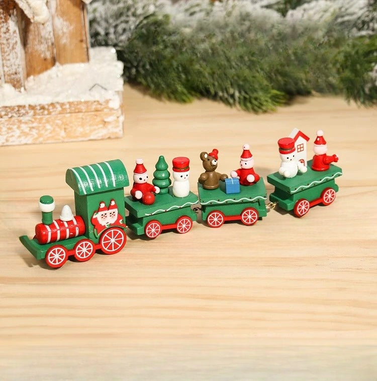 FestTrain | Hölzerne Weihnachtsdekoration für Gemütlichkeit