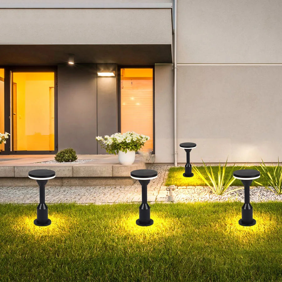 LumiGleam | Wasserfeste Aluminium-LED Pollerleuchte für den Außenbereich