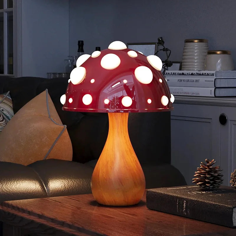 MushroomDim | Atmosphärische Pilz-Tischleuchte