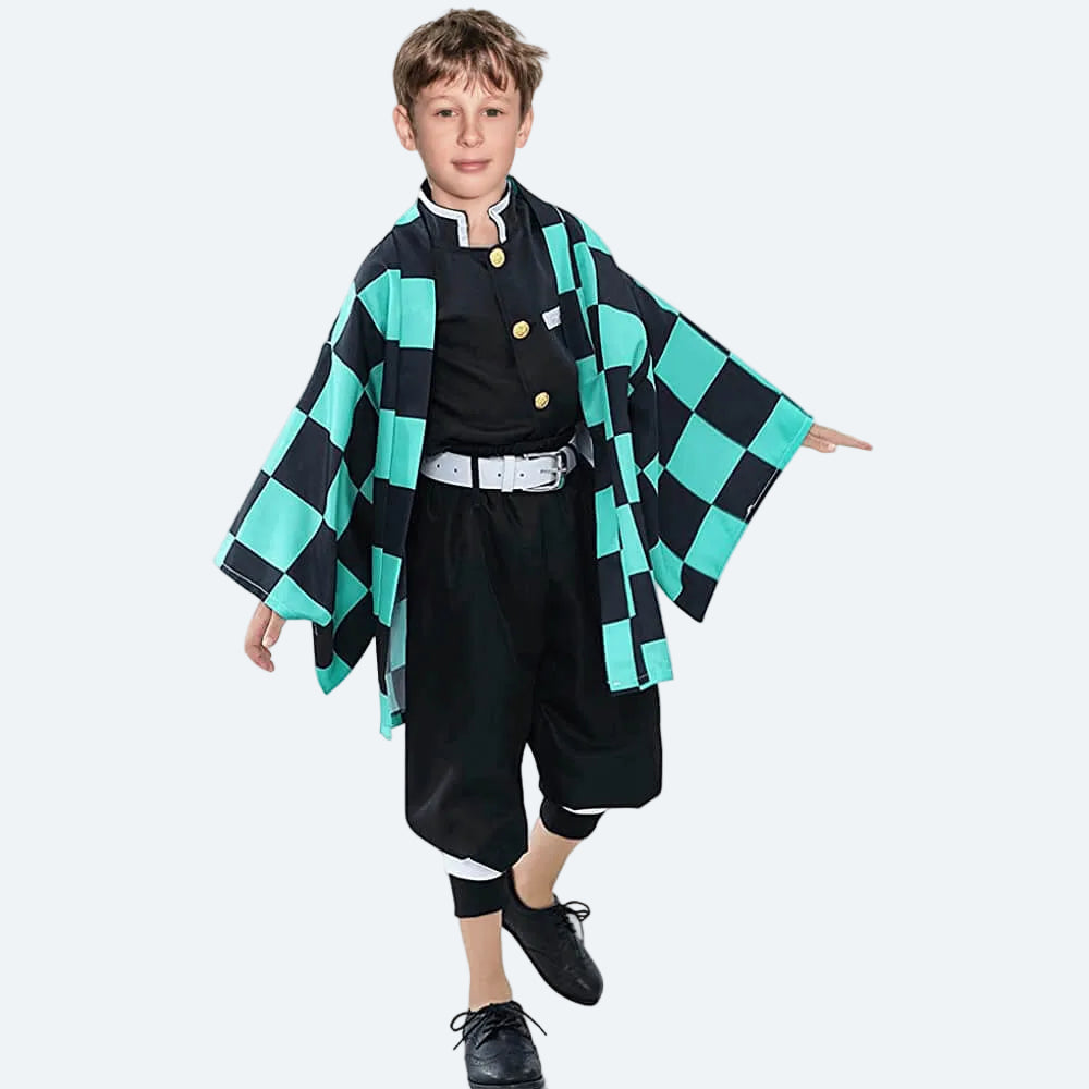 Anime Cosplay Kostüm Kinder Erwachsene Komplettes Set Outfit 5