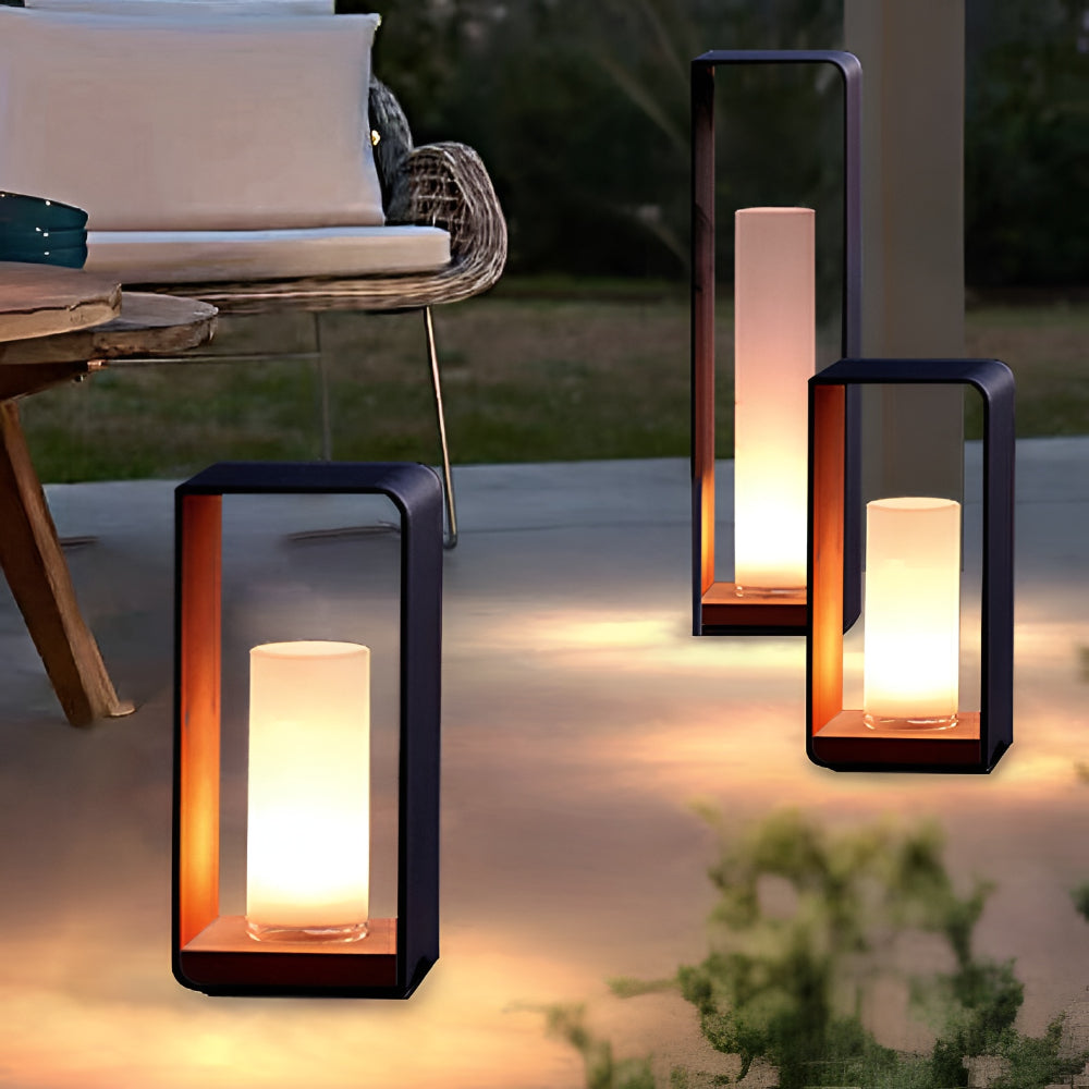 Außenleuchte LED Gartenleuchte Stehend Modern Terrasse Weg