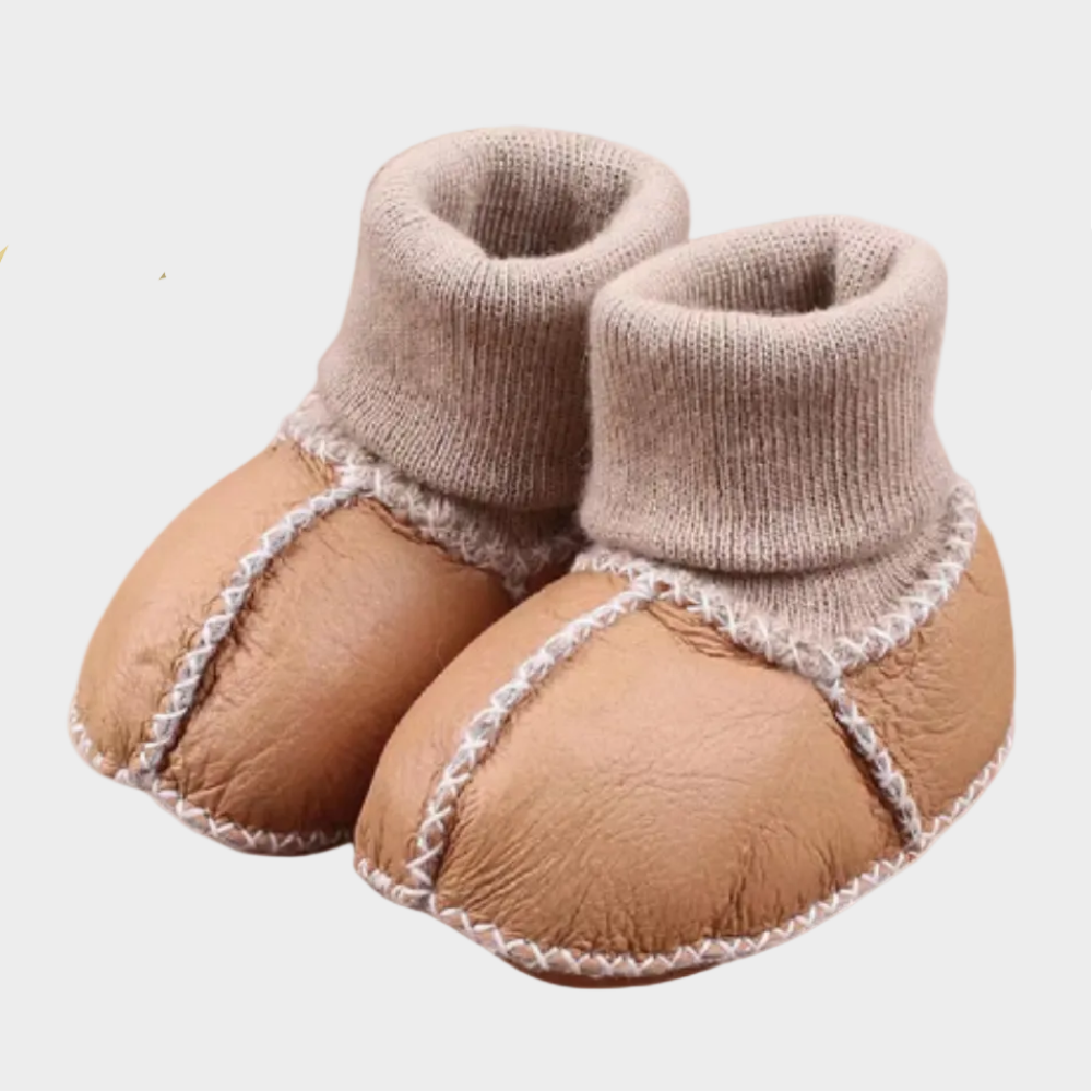 Baby-Hausschuhe warme kuschelige Krabbelschuhe 1