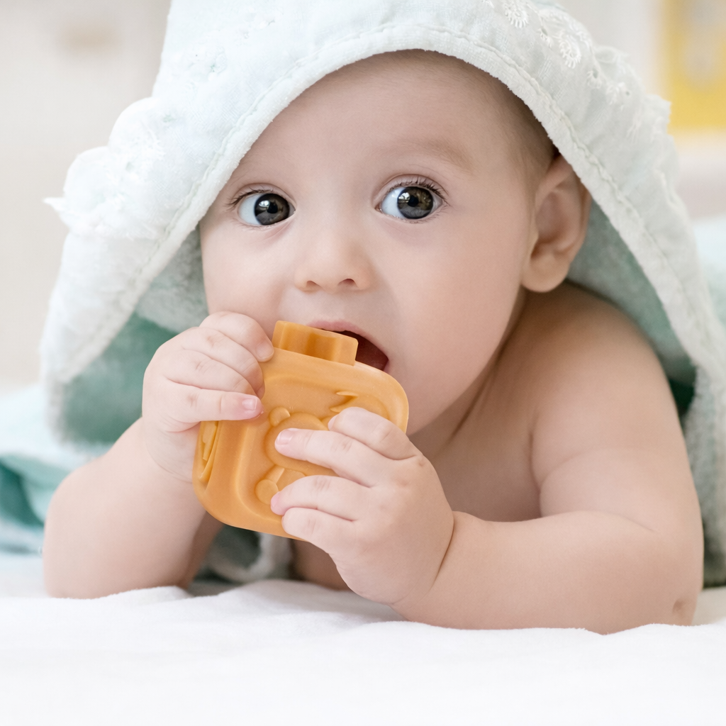 Beißring Baby Koala Stapelringe Zahnung Greifen Motorik