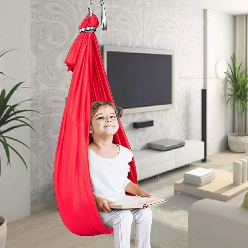 Beruhigende Hängematten-Schaukel Kinder 12