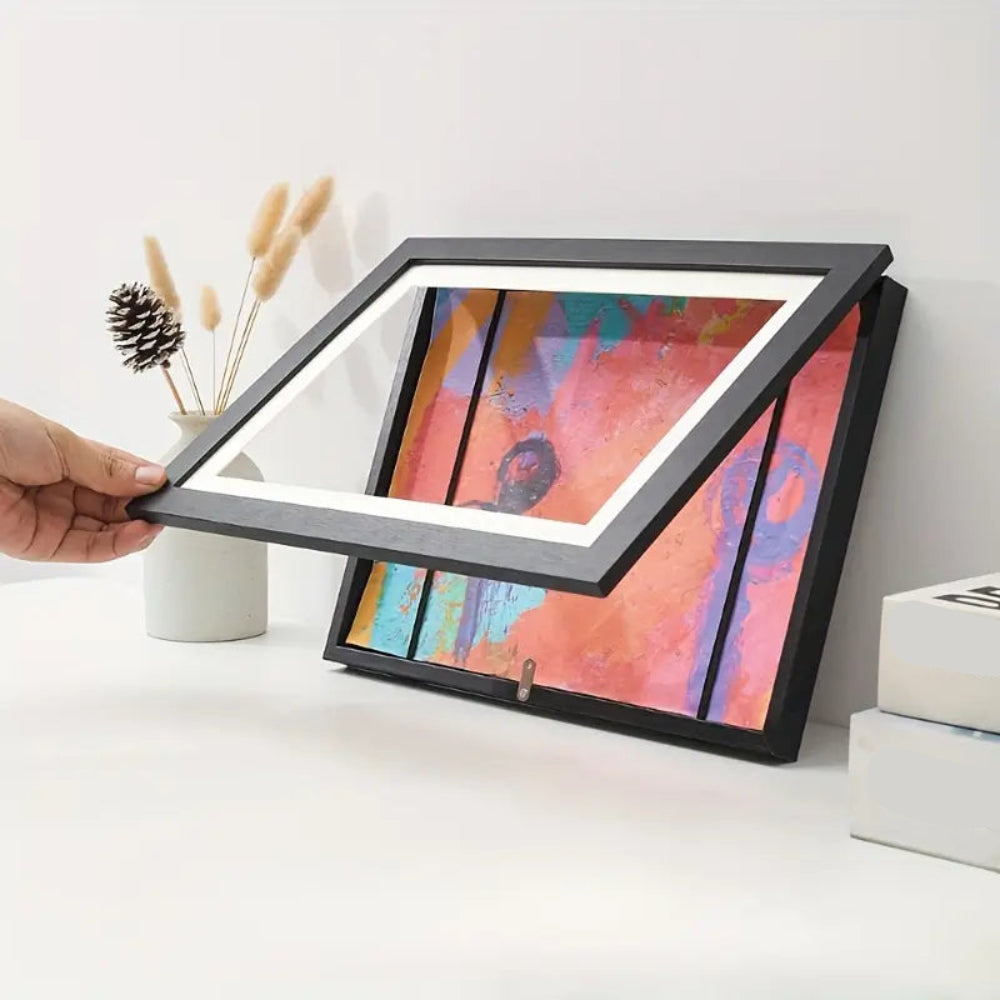 Bilderrahmen Holz 150 Zeichnungen Kinderkunst Wand Deko 6