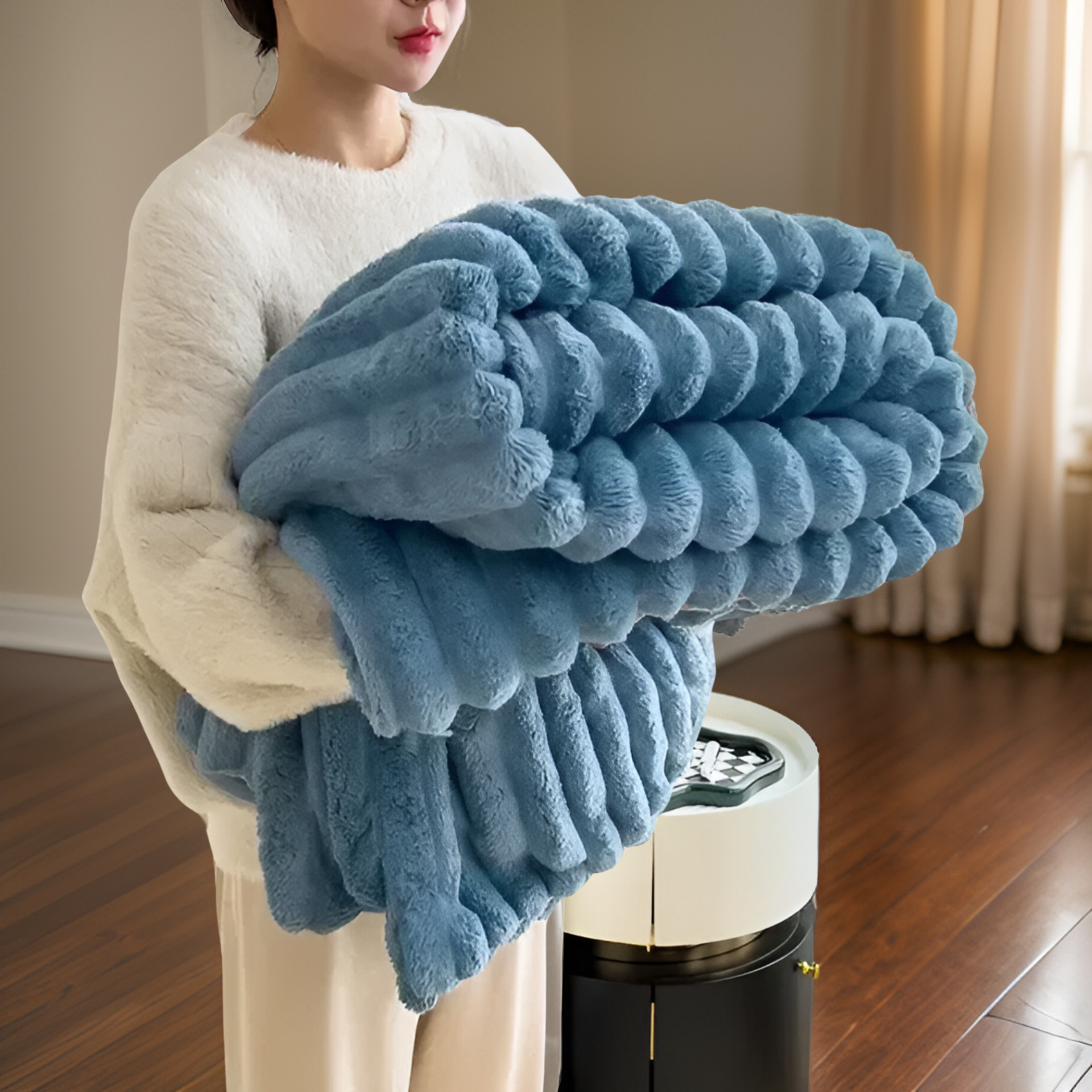 CozyDecke | Warme und kuschelige Fleecedecke für das Wohnzimmer