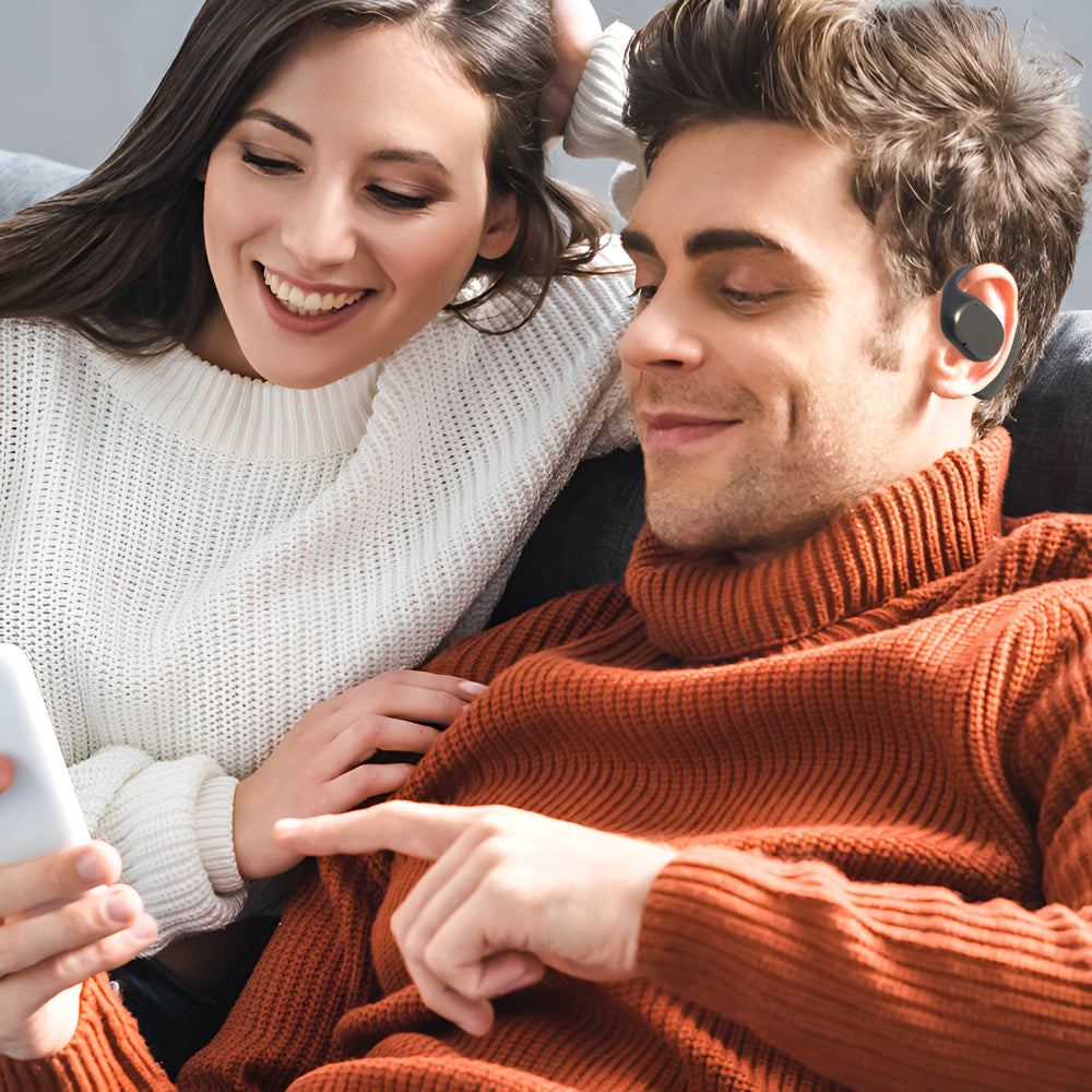 Bluetooth Kopfhörer Kabellose Ohrhörer Sport Open Ear Headset