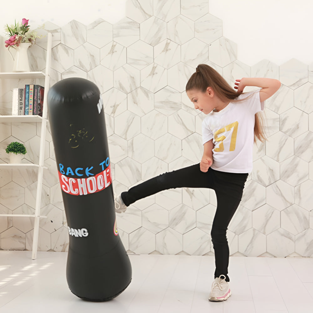 Boxsack Kinder Stehend Aufblasbar Training Spiel Bewegung