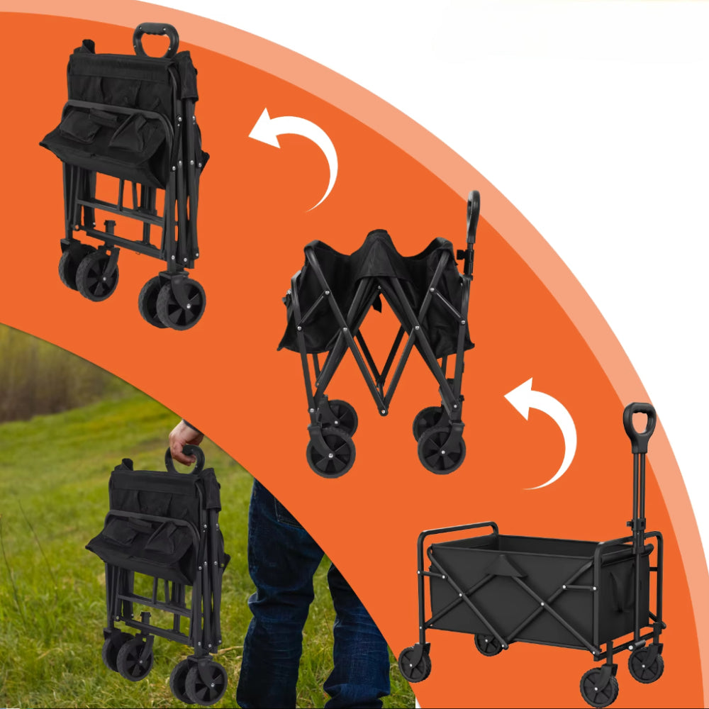 Bollerwagen Faltbar Transportwagen Wagen Handwagen Outdoor