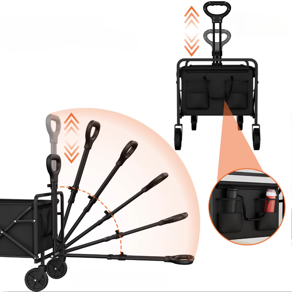 Bollerwagen Faltbar Transportwagen Wagen Handwagen Outdoor