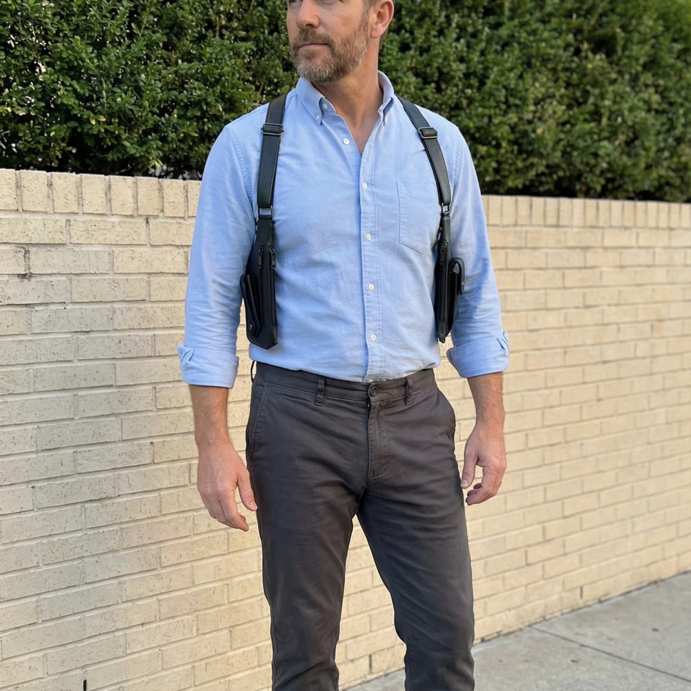 Brusttasche Schulterholster Tasche Verstellbares Tragesystem Alltag