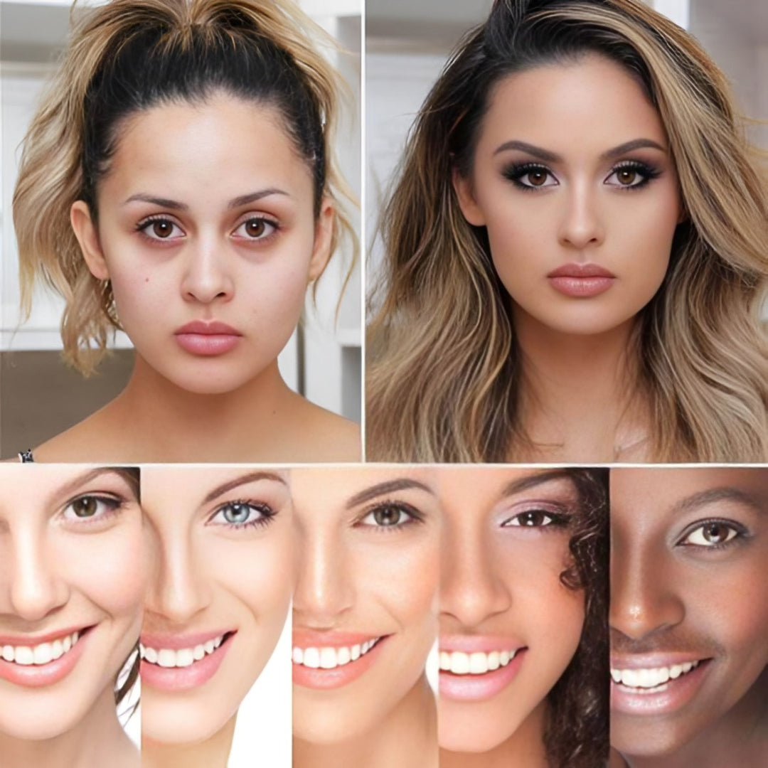 Cream Pilzkopf Make-up Foundation Natürlicher Teint 3