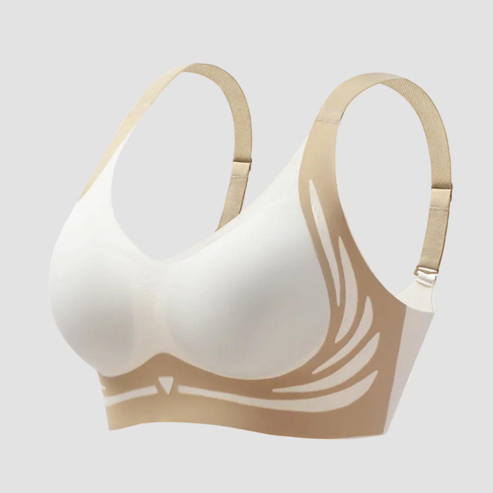 Damen Drahtloser BH Komfort Nahtlose Unterstützung Den ganzen Tag 3