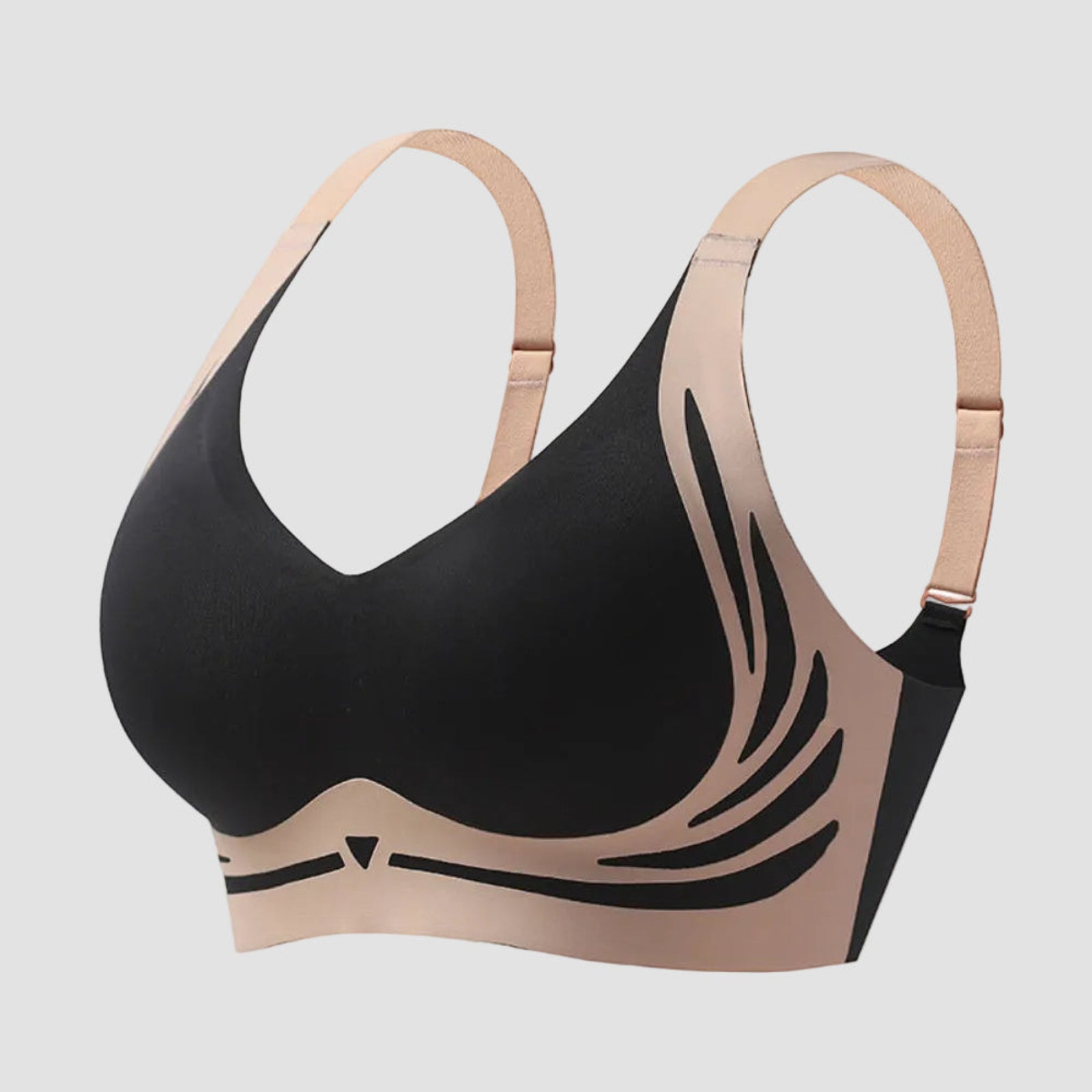 Damen Drahtloser BH Komfort Nahtlose Unterstützung Den ganzen Tag 6