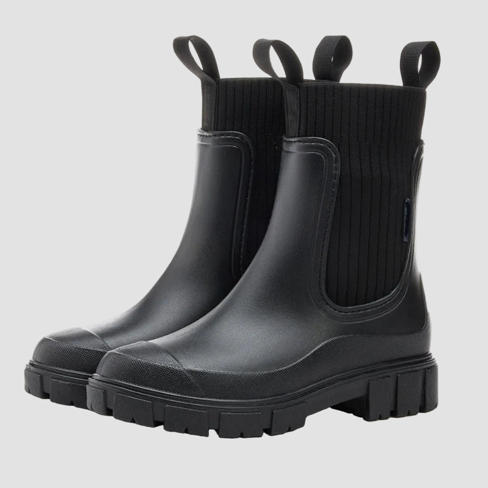 Damen Gummistiefel Wasserdicht Rutschfest 6